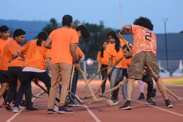 Juego de Pelota Purépecha de la UMSNH