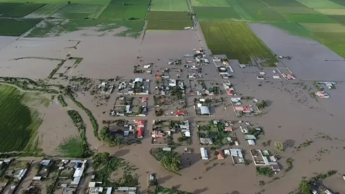 Por las lluvias, comunidades de Durango quedan inundadas