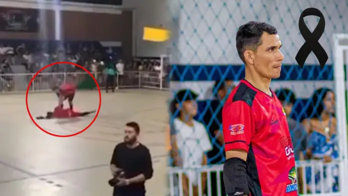 #Video: Fallece portero en pleno partido tras atajar un penal