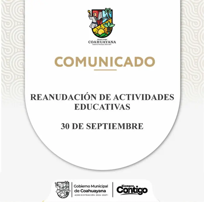 Regresan a las aulas alumnos de Coahuayana
