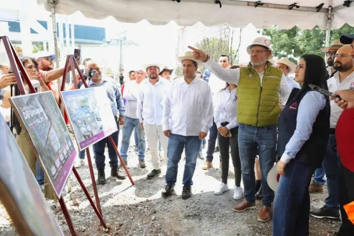 Supervisa Bedolla construcción del nuevo DIF Uruapan; registra avance del 55 %