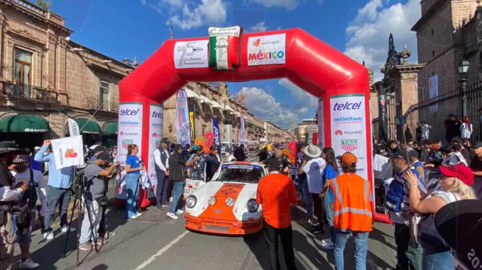 Carrera Panamericana llega a Morelia