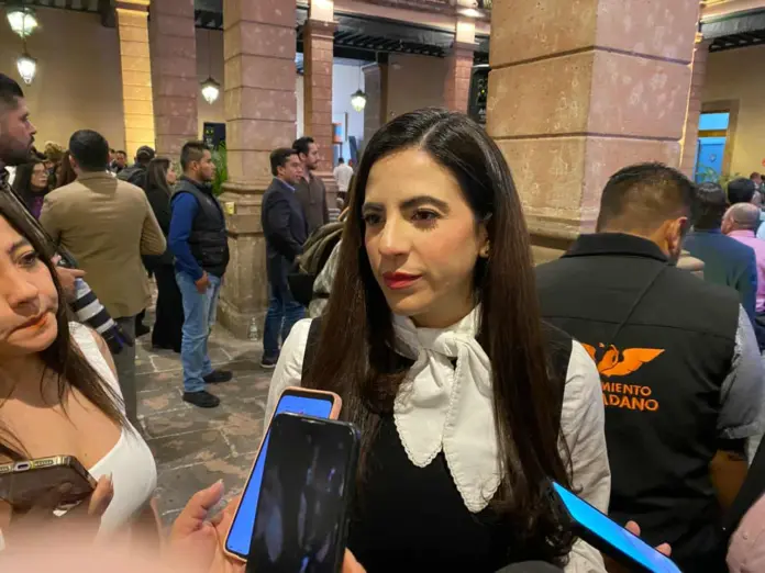 En Apatzingán fue cena y no fiesta asegura Giulianna Bugarini