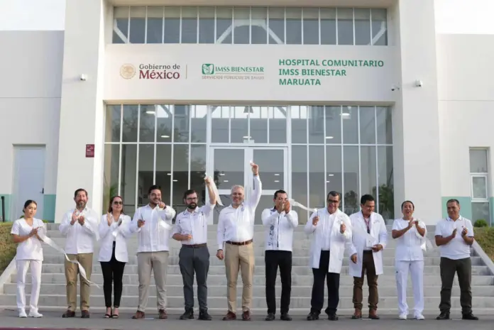 Giulianna Bugarini: la salud es un derecho que hoy se garantiza en la costa michoacana