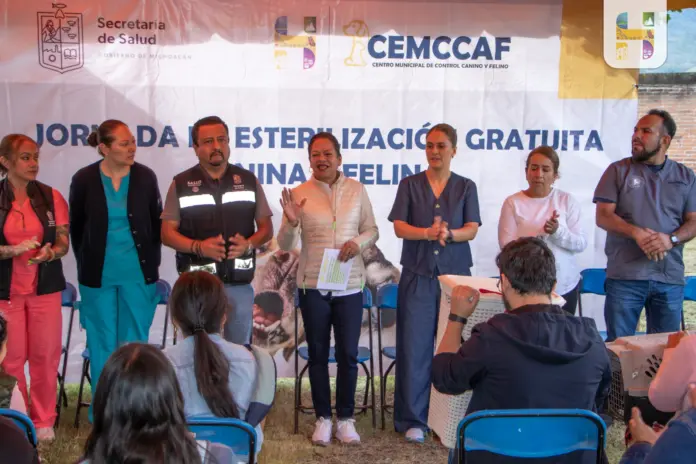 Inicia la Jornada Anual de Esterilización Canina y Felina Gratuita en Ciudad Hidalgo