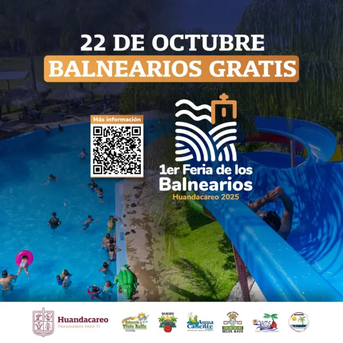 Alexis Velázquez invita a disfrutar del segundo día de la 1er Feria de los Balnearios