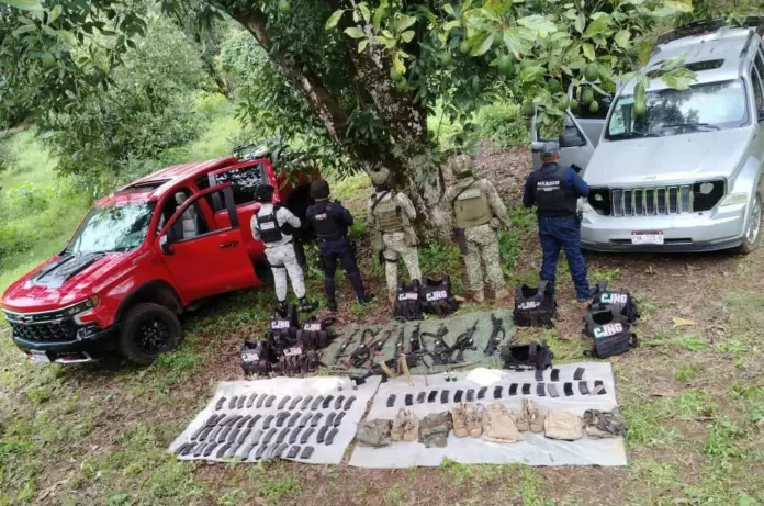 Golpe a la delincuencia en Michoacán