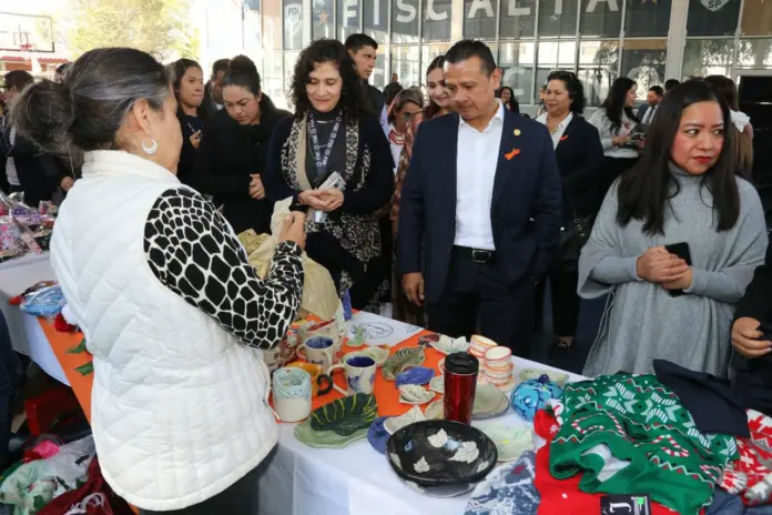 Instala FGE Mercadita Naranja del Centro de Justicia Integral para las Mujeres