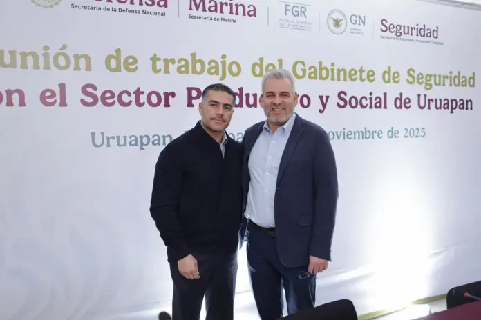 Omar García Harfuch vendrá de nueva cuenta a Morelia el 3 de diciembre