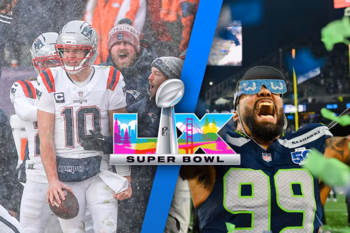 Ya tenemos quienes jugaran el Super Bowl 2026: Seahawks vs. Patriots