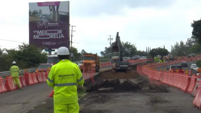 Reabren carriles en ambos sentidos sobre Calzada La Huerta
