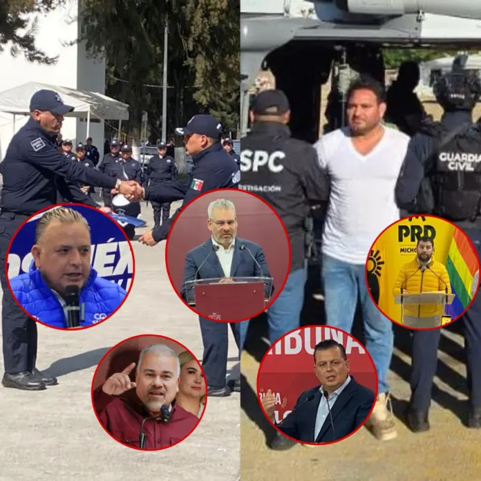 Detenciones, nuevos mandos policiales y actividad política