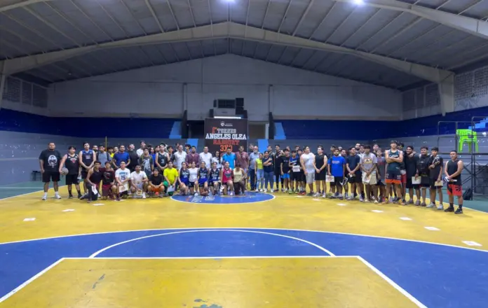 Inauguran Torneo de Basquetbol 3x3 “Ángeles Olea”
