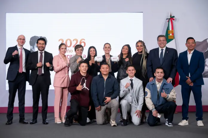 PRESIDENTA CLAUDIA SHEINBAUM PRESENTA BOXEANDO POR LA PAZ: 5 MIL BOXEADORAS Y BOXEADORES IMPARTIRÁN CLASES DE BOXEO A 100 MIL NIÑOS Y JÓVENES EN TODO EL PAÍS
