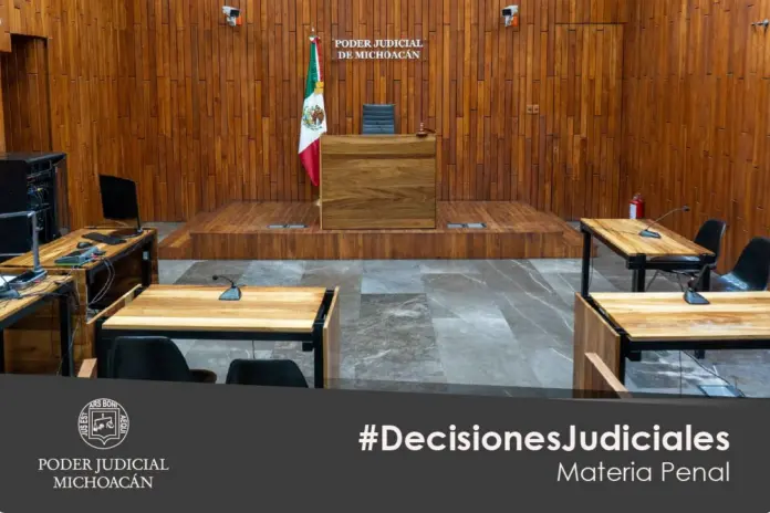 Personas juzgadoras penales de Michoacán a través de determinaciones imparten una justicia completa