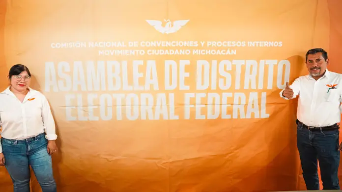 Movimiento Ciudadano Michoacán avanza en la organización de su 4ª Convención Estatal