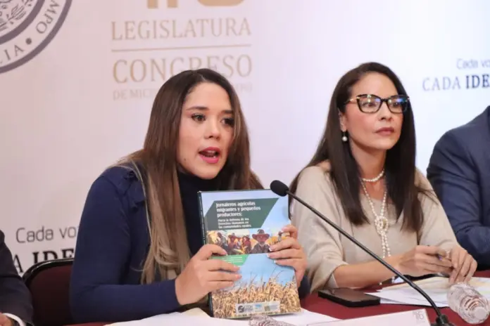 Desde la Comisión de Derechos Humanos, fortaleceremos el trabajo en pro de los derechos humanos de los jornaleros michoacanos: Xóchitl Ruíz