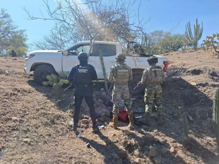 SSP y Marina aseguran 3 armas largas y 289 cartuchos útiles en Arteaga
