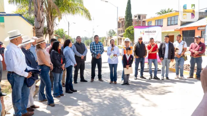 Ciudad Hidalgo fortalece infraestructura en San Antonio Villalongín con obra integral en la calle Santo Domingo