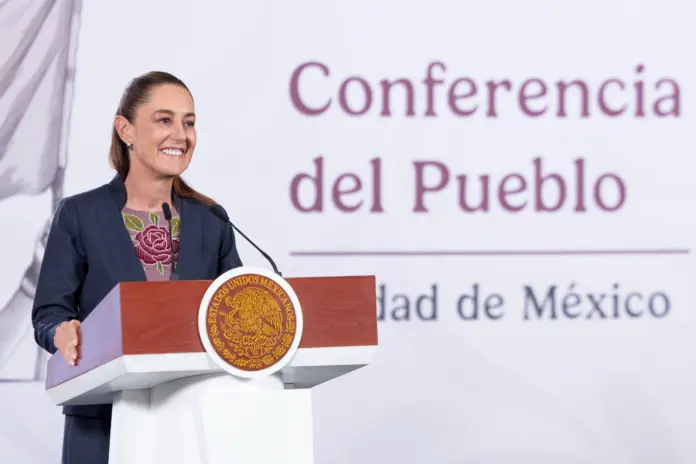 PRESIDENTA CLAUDIA SHEINBAUM DESTACA REGISTRO DE 22.5 MILLONES DE EMPLEOS AFILIADOS AL IMSS, LA CIFRA MÁS ALTA PARA UN MES DE FEBRERO; SE CREARON 157 MIL 882 NUEVOS PUESTOS