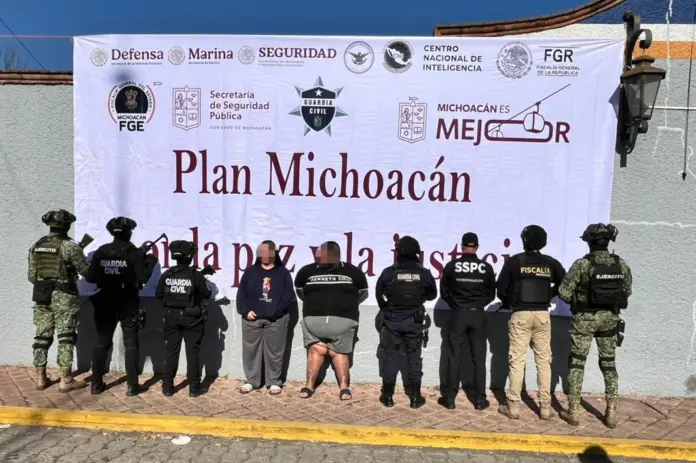 FGE y fuerzas federales y estatales detienen a “El Congo”, presunto implicado en el atentado contra Carlos Manzo y en la extorsión agrícola