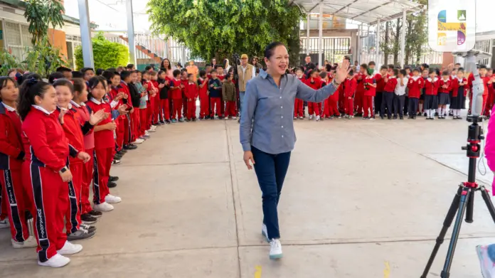 Ciudad Hidalgo inaugura módulo de sanitarios en la Primaria Quetzalcóatl