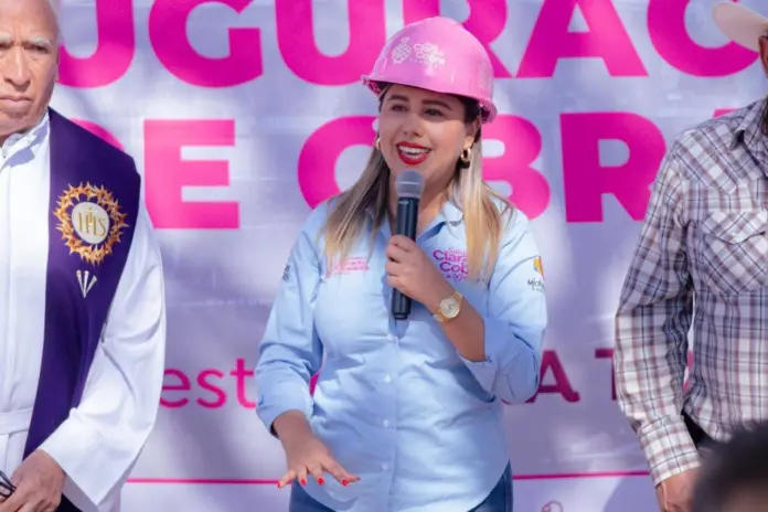 Impulsa Dayana Pérez obras que mejoran la calidad de vida en comunidades de Salvador Escalante