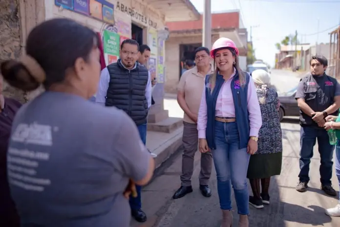 Mejora la movilidad en Santa Clara del Cobre con obra impulsada por Dayana Pérez