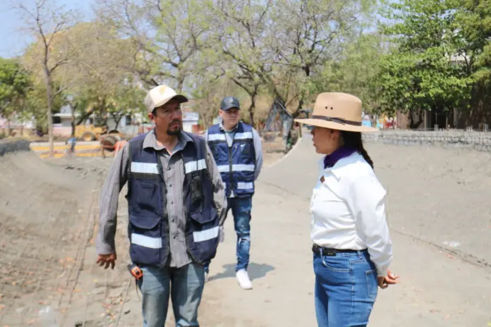 Fanny Arreola: Avanza con fuerza la remodelación del Parque Amanecer