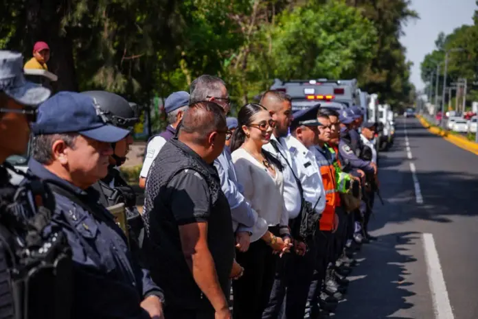 LISTO Y EN MARCHA EL OPERATIVO DE SEGURIDAD SEMANA SANTA 2026 EN ARIO; YOHANA MENDOZA DA EL BANDERAZO INICIAL