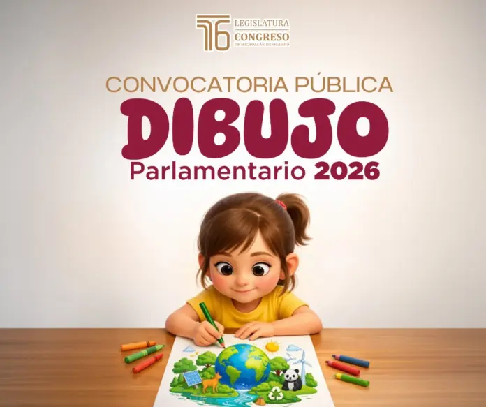 Comisión de Derechos Humanos Indígenas y Afromexicanos emite convocatoria para “Dibujo Parlamentario 2026”