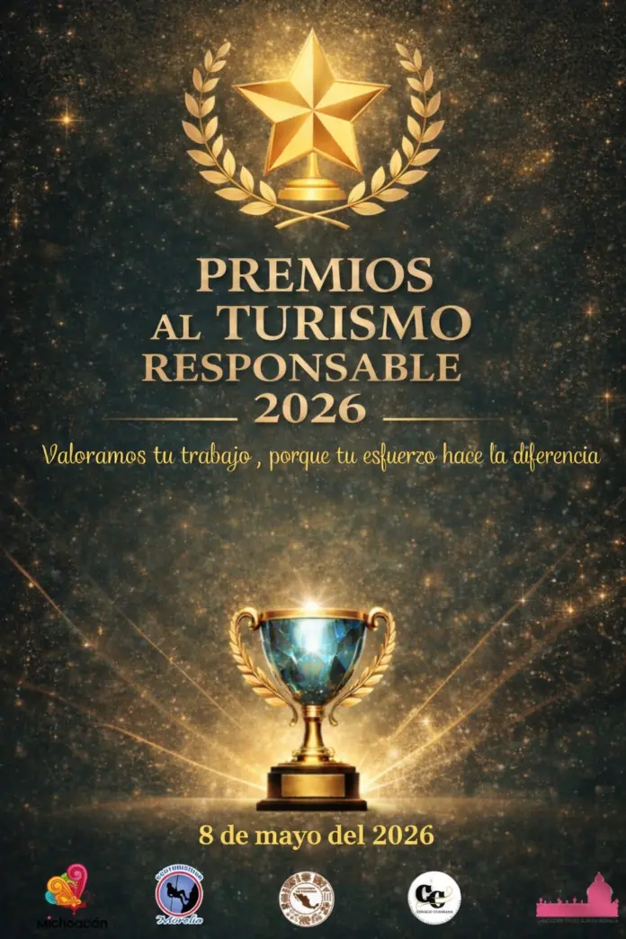 Lista la tercera edición de los Premios al Turismo Responsable en Michoacán