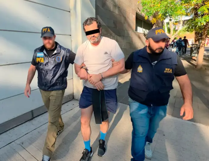 DETENCIÓN DE FERNANDO FARÍAS LAGUNA EN ARGENTINA