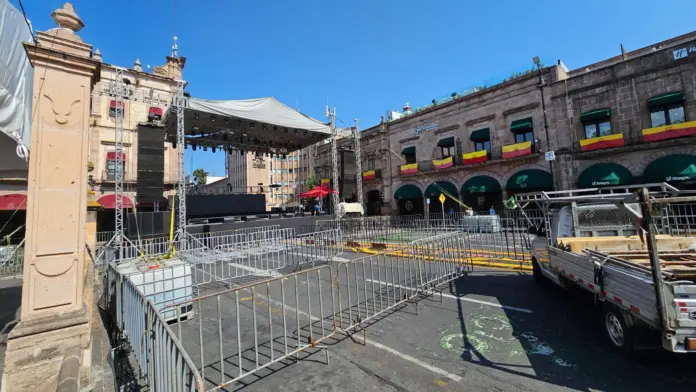 Todo listo para el concierto de La Arrolladora Banda El Limón en Morelia