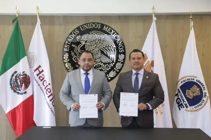 Carlos Torres Piña cierra filas con la Unidad de Inteligencia Financiera para golpear las finanzas del crimen en Michoacán