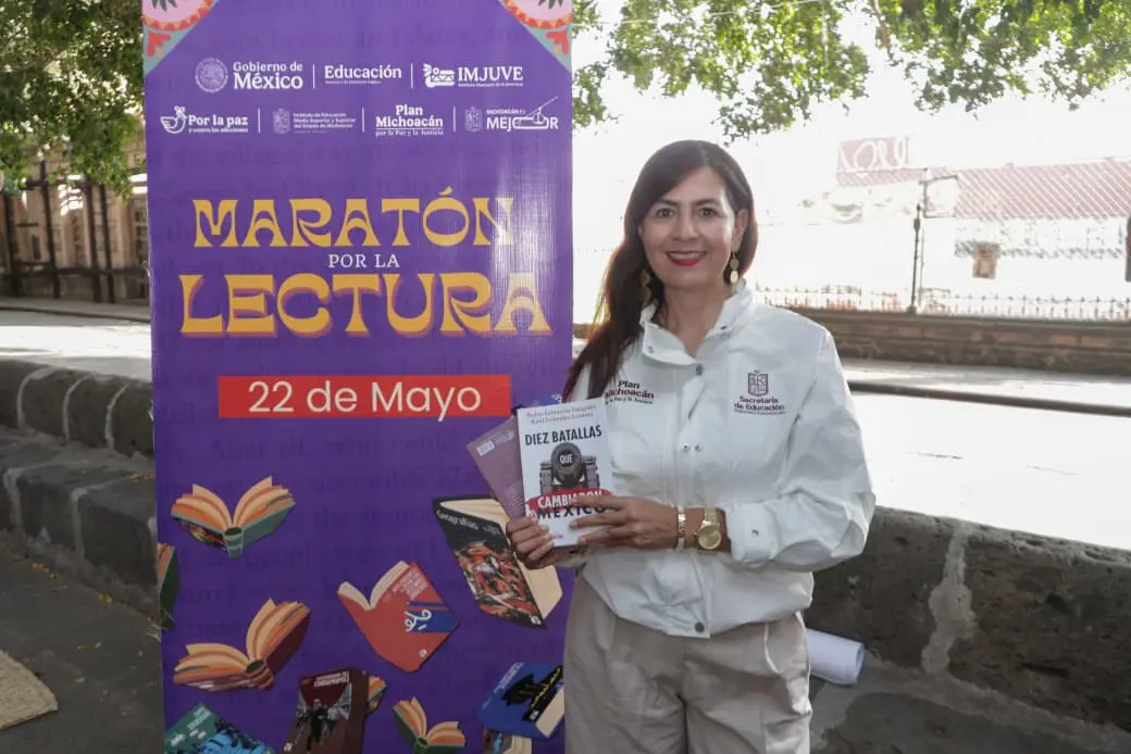 Lectura y deporte fortalecen escuelas como espacios de paz: Gabriela Molina Lectura y deporte fortalecen escuelas como espacios de paz: Gabriela Molina