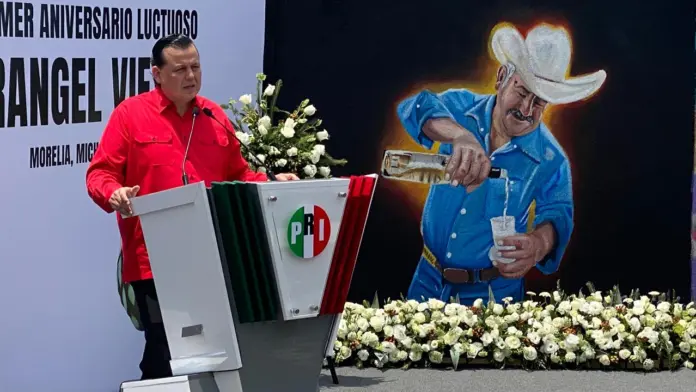 PRI rinde homenaje luctuoso a Sergio Rangel Rivera