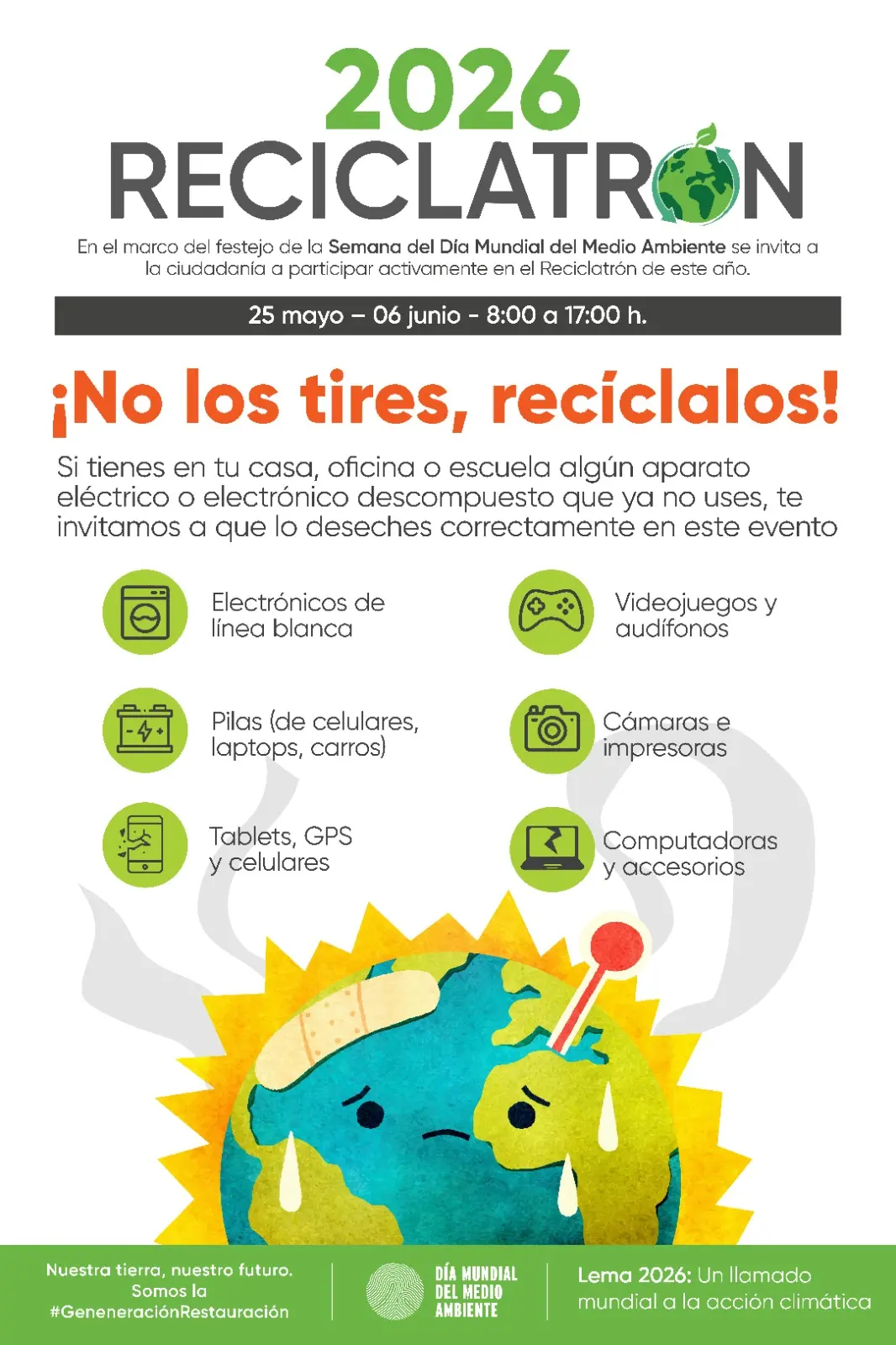 Hoy se aperturan Centros de Acopio del Reciclatrón 2026 en Lázaro Cárdenas Hoy se aperturan Centros de Acopio del Reciclatrón 2026 en Lázaro Cárdenas