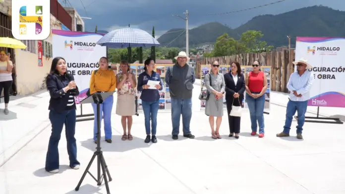 Inauguran Segunda Etapa de la Calle Orquídea en Hidalgo