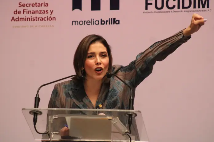 Que viva siempre Morelia, la ciudad de las grandes oportunidades: Brissa Arroyo