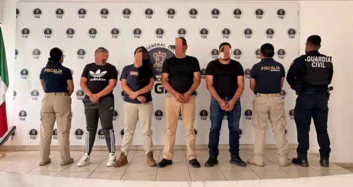 FGE capturan a 4 agentes de investigación por evasión de preso