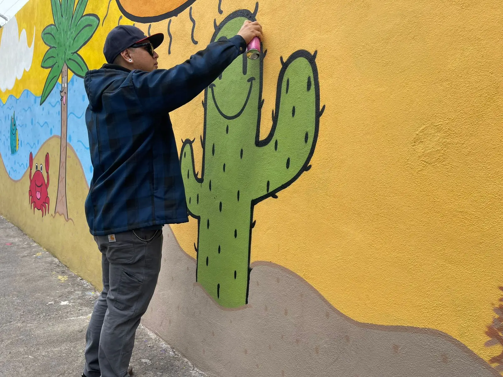 En las calles de Morelia, el gris se vuelve color En las calles de Morelia, el gris se vuelve color