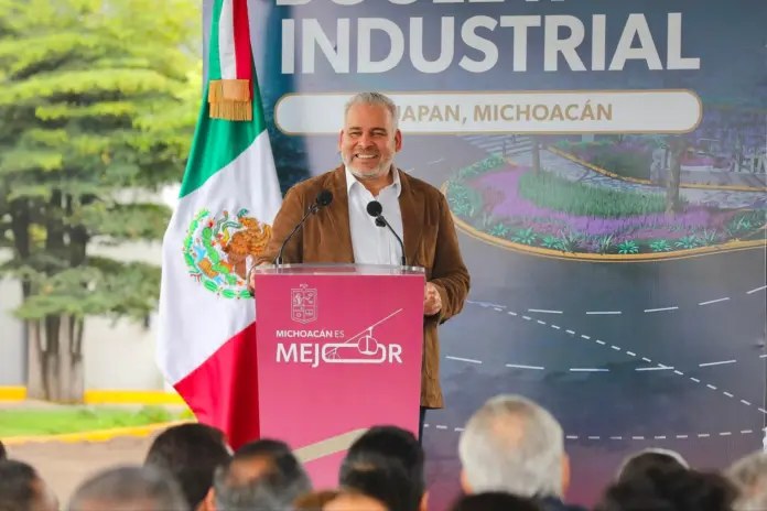 Rehabilitación del Boulevard Industrial impulsará inversión y empleo en Uruapan: Bedolla