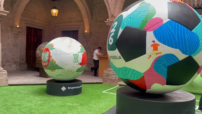 Morelianos y turistas disfrutarán de la exposición futbolista en Palacio Municipal