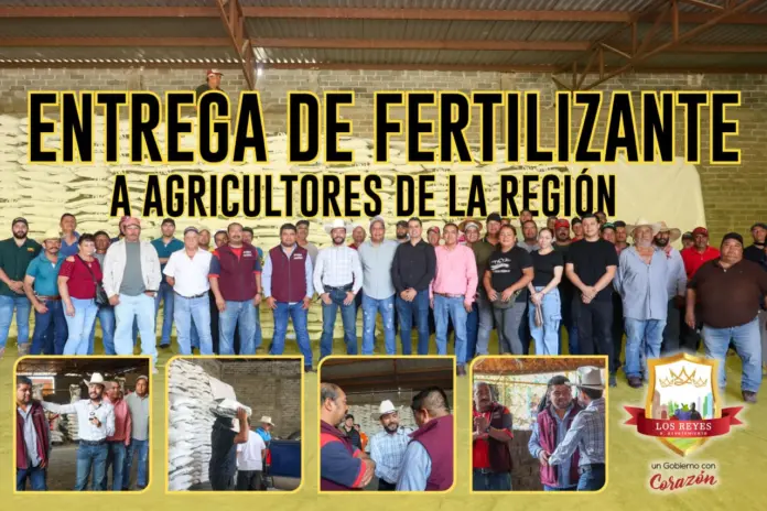 HUMBERTO JIMÉNEZ APOYA AL SECTOR AGRÍCOLA PRODUCTOR DE CAÑA CON ENTREGA DE FERTILIZANTE