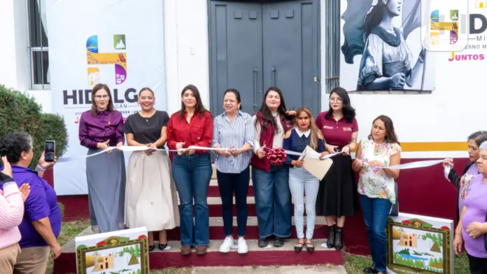 Jeovana Alcántar inaugura el Centro Libre de Violencia del municipio de Hidalgo