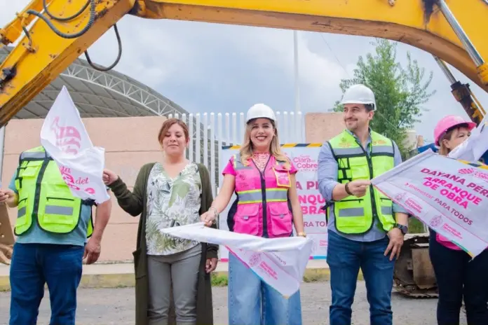 Dayana Pérez Mendoza encabeza arranque de obra integral en la calle Prolongación Hidalgo
