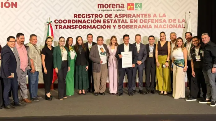 Ernesto Núñez se registra como coordinador de la Cuarta Transformación en Michoacón