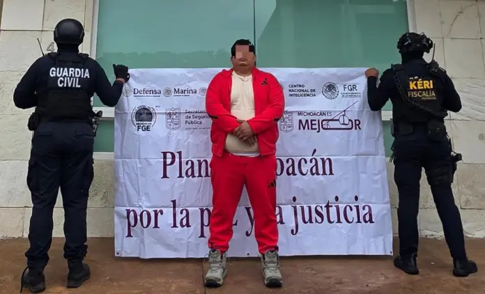 Detienen SSP y FGE en Morelia a Sierra 1, presunto objetivo prioritario